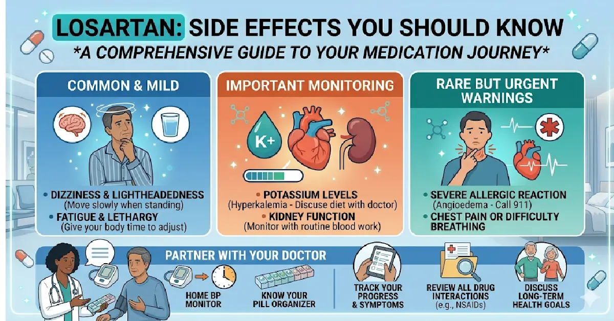 Losartan side effects you should know
