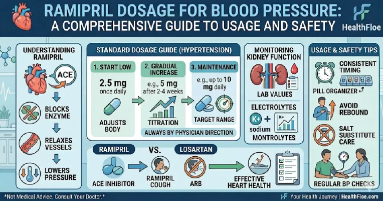 Ramipril Dosage for Blood Pressure